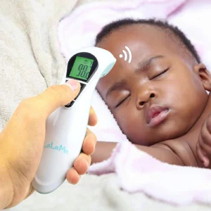 Termometro Infrarojo Para Bebe Digital con Alerta de Fiebre Audible y Visual - Sin Contacto